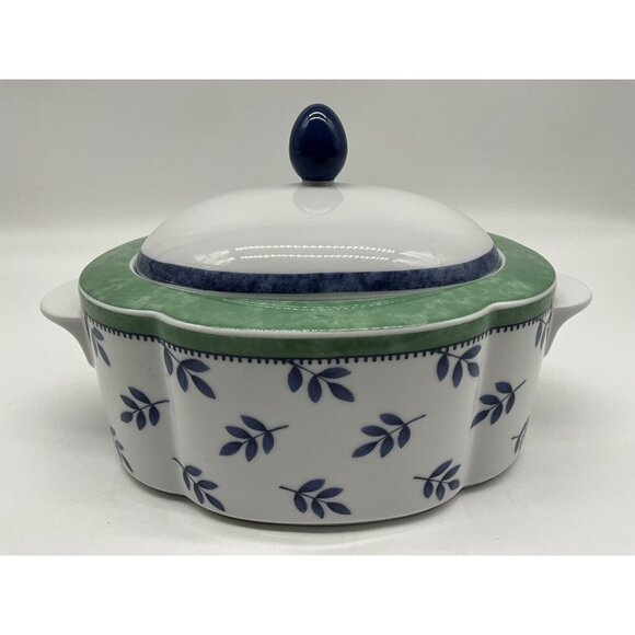 Villeroy & Boch Switch 3 Oval Covered Vegetable Dish Casserole Porcelain Handles - Picture 7 of 14